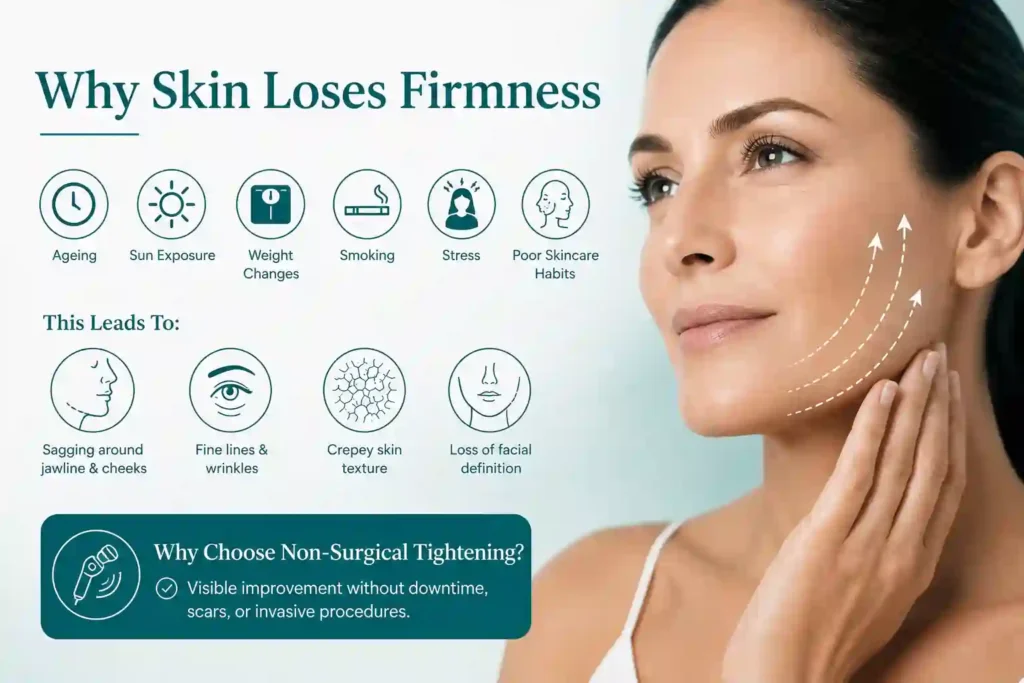What Makes Skin Lose Firmness and Why Do People Seek Non-Surgical Tightening Braintree?